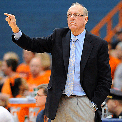 Sunday's win gives Syracuse head coach Jim Boeheim a 35th season of at  least 20 wins, an NCAA record. (US Presswire)