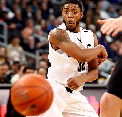Vincent Council, who breaks Providence's career assist record vs. the Irish, needs just two to tie the Big East mark. (US Presswire)
