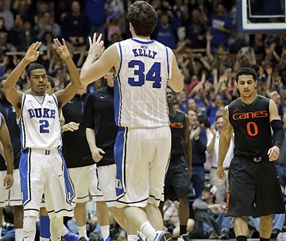 Ryan Kelly (34) shoots 7 of 9 from 3-point range and finishes with a career-high 36 points. (AP)