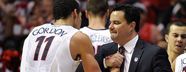 Sean Miller and Aaron Gordon get work done against Gonzaga in the Round of 32. (USATSI)