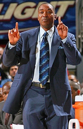 Using common sense or the NBA rule book, the Knicks bringing Isiah Thomas back just doesn't add up. (Getty Images)