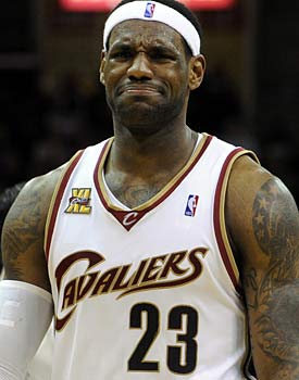 LeBron James stabbed Cleveland in the back, but the fans need to be on their best behavior Thursday night. (US Presswire)