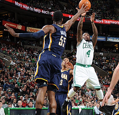 Again starting for the injured Rajon Rondo, Nate Robinson pitches in for 18 points Sunday. (Getty Images)