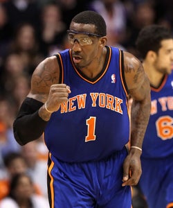 Amar'e sticks it to the Suns for the first time since they traded him. (Getty Images)