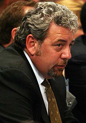 Chairman of Madison Square Garden, James Dolan supervises day-to-day operations of the Knicks. (Getty Images)