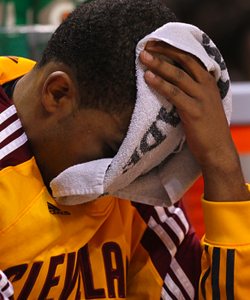Cleveland has lost 34 of its last 35 games, another NBA record. (Getty Images)