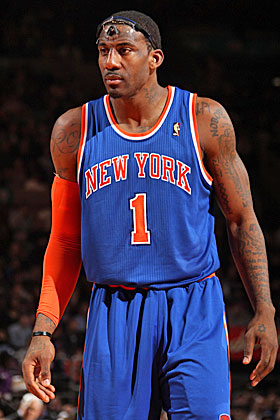 Melo-Amar'e pair is great offensively. But defensively? Not so much. (Getty Images)