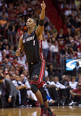 The Heat are looking at paying forward Chris Bosh $16 million next season. (US Presswire)