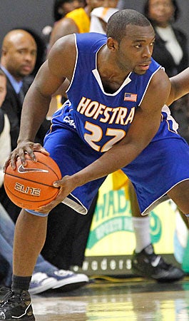 Charles Jenkins wore No. 22 at Hofstra in honor of his brother, murdered at that age. (US Presswire)