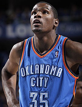 Kevin Durant on lockout: 'We'll see, I would like to try something new.' (Getty Images)