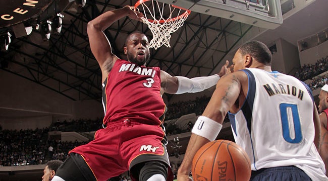 Unlike last season, Dwyane Wade and the Heat start the season with a win. (Getty Images)
