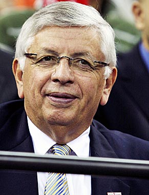 David Stern comes out of the starting gate looking like a genius. (US Presswire)
