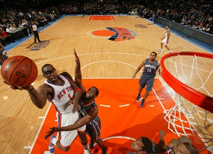 Amare Stoudemire's 25 points and 12 rebounds help the Knicks avenge an earlier loss to the Bobcats. (Getty Images)