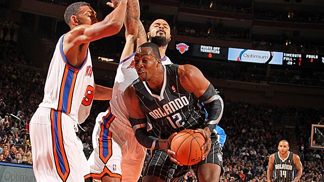 Dwight Howard is keeping his cool as a media circus prepares to build around him. (Getty Images)