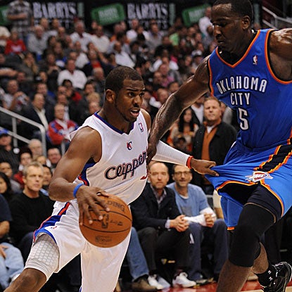 Chris Paul scores 26 points and collects 14 assists in the Clippers' third straight win. (Getty Images)