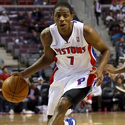 Brandon Knight scores a season-high 26 points as the Pistons end a seven-game losing streak. (US Presswire)