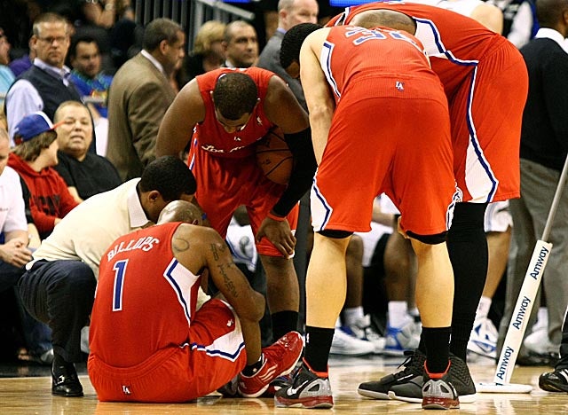 Chauncey Billups, a solid presence behind CP3, may be lost to the Clips with an Achilles injury. (Getty Images)