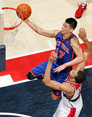 Jeremy Lin played for the Golden State Warriors and the Houston Rockets before his stop in New York. (Getty Images)