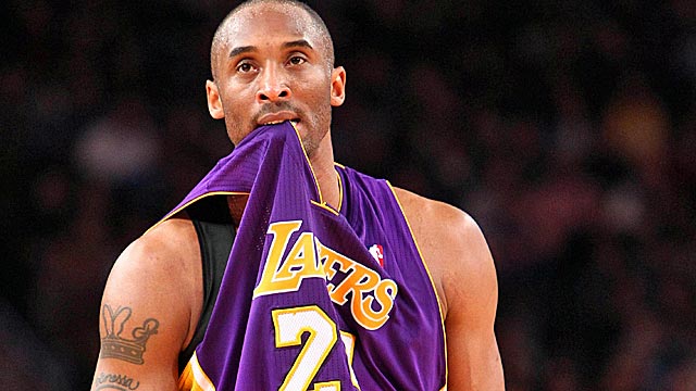 Kobe and the Lakers are trying to find their rhythm in time for a late-season push. (US Presswire)