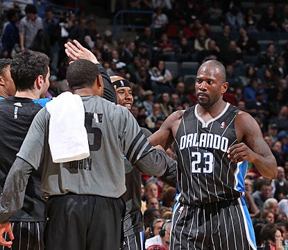 Jason Richardson sinks nine 3s and scores a season-high 31 points to help Orlando rally out a win. (Getty Images)
