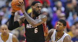 James is playing like he did in Cleveland, thinking less and just letting his talent take over.