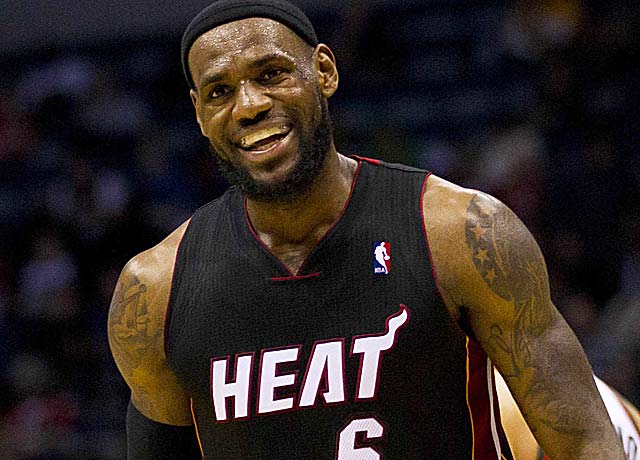 More comfortable in Miami, LeBron James is having a solid season. (US Presswire)