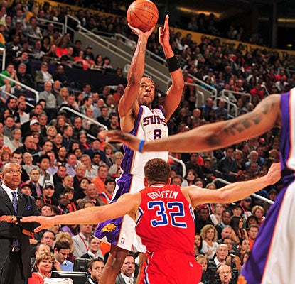 Channing Frye is part of the Suns' shooting problems as he only makes 2 of 18 from the floor. (Getty Images)