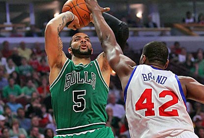 Carlos Boozer scores 11 points, grabs six boards and gets challenged to a post-game fight.  (US Presswire)