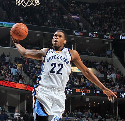 Rudy Gay scores a game-high 25 points as the Grizzlies win their seventh game in nine tries. (AP)