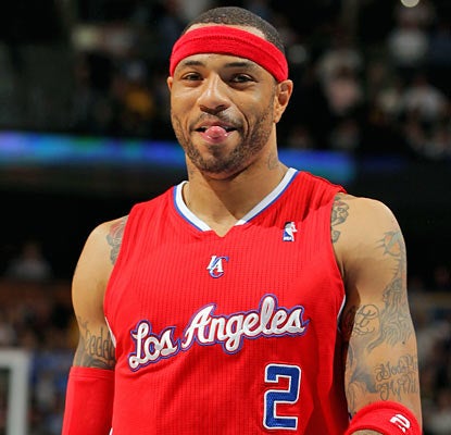 Kenyon Martin smiles after he helps the Clippers take down his former team with crucial plays in the final minute of action. (Getty Images)