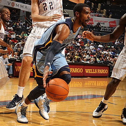 Mike Conley scores 20 points to lead the Grizzlies past the Bobcats, assuring Memphis of at least a fifth seed in the West.  (Getty Images)
