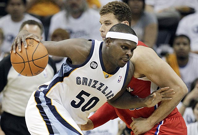 For one half, Memphis revisits its successful inside-out game, and Zach Randolph benefits. (AP)