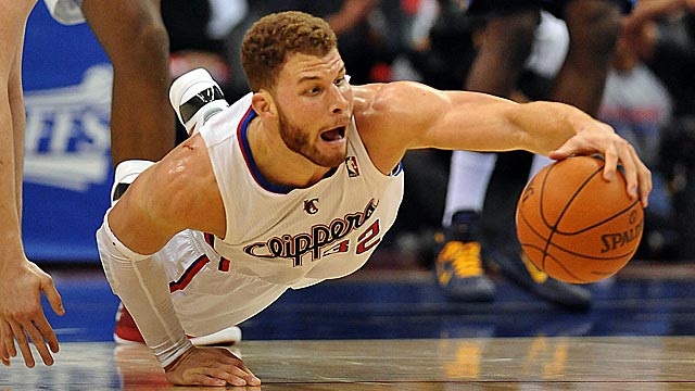 Blake Griffin scores 17 points in Game 6, but his injured knee is clearly slowing him. (US Presswire)
