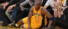 Kobe Bryant says the bad backs of Scottie Pippen and Larry Bird help keep him off the floor. 