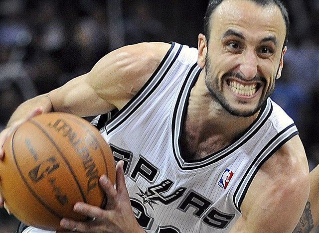 Ginobili, who turns 35 in July, has put 17 years of professional basketball miles on his body. (US Presswire)