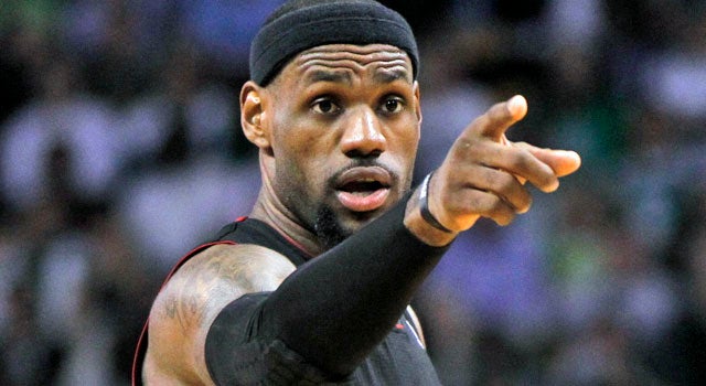 James on playing in Boston: 'It's one of the toughest environments to play in.' (US Presswire)