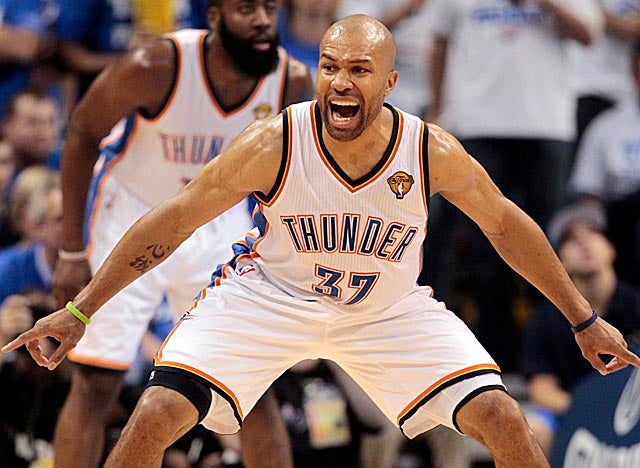 'I'm for sure enjoying my time here,' says Fisher about playing in Oklahoma City. (Getty Images)