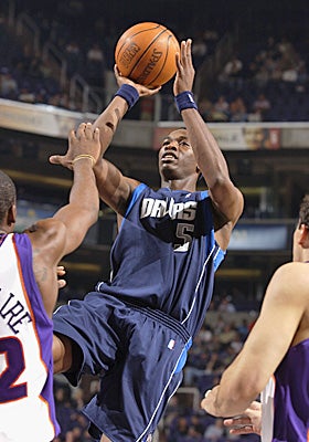Josh Howard has averaged a solid 14.5 points per game since being taken 29th by the Mavs in 2003. (Getty Images)