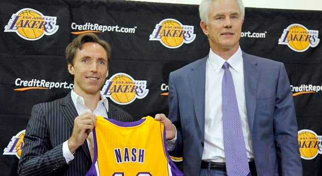 Nash on being in L.A.: 'Being here right now is something I never foresaw.' (AP)