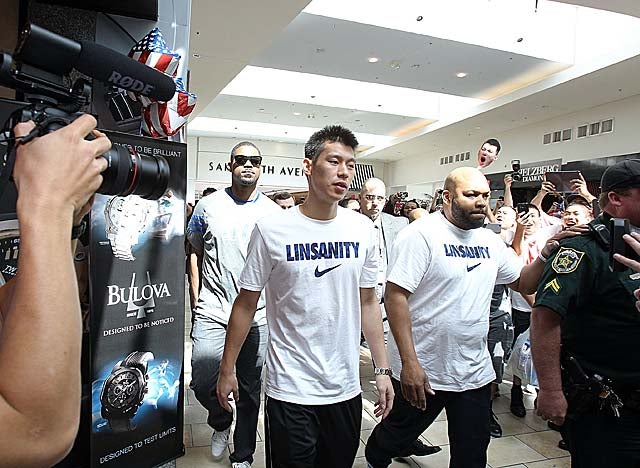 A true phenomenon last season, Lin added to the bottom line for both the Knicks and the NBA. (Getty Images)