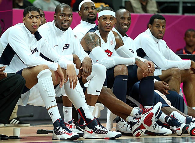 Among the best in the game on Team USA, Melo is at a career crossroad at these London Games. (Getty Images)