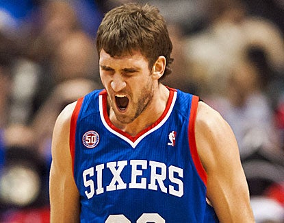 Hawes even hears chants of "MVP!" from a rowdy crowd of nearly 20,000 Sixers fans. (US Presswire)