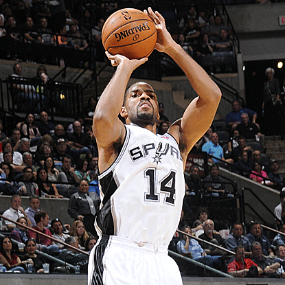 Gary Neal comes off the Spurs' bench to lead all scorers with 17 points in just 20 minutes of action. (Getty Images)