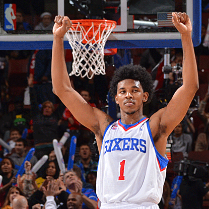 Nick Young leads the 76ers with 23 points in a reserve roll to help defeat the Raptors. (Getty Images)