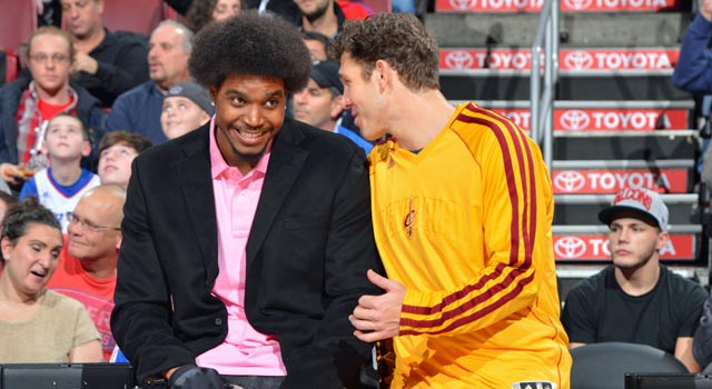 The Sixers won't be seeing Andrew Bynum on the court anytime soon. (Getty Images)
