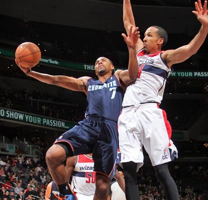 Ramon Sessions totals 20 points and the Bobcats earn their seventh win, matching last year's total when they went 7-59.  (Getty Images)