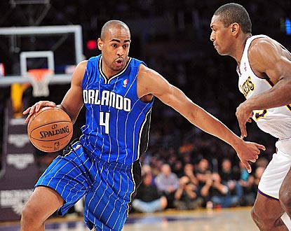With all the pregame attention on Dwight Howard, Arron Afflalo steals the show with 30 points on 11-of-18 shooting.  (US Presswire)