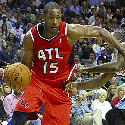 Al Horford powers his way to 19 points and 14 rebounds to help lead the Hawks over the Grizzlies.  (US Presswire)