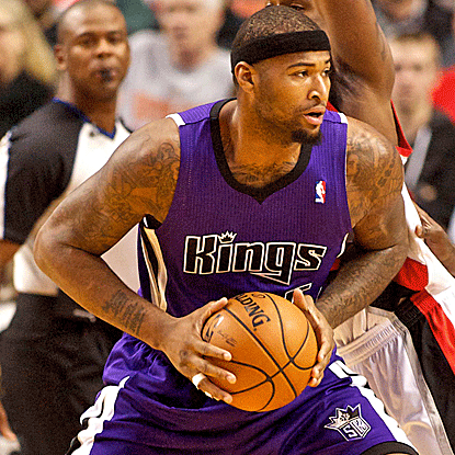 DeMarcus Cousins scores 19 points and tallies 12 rebounds as the Kings end a six-game losing streak on the road. (US Presswire)