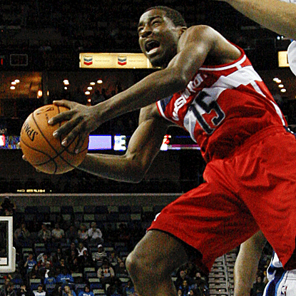 Jordan Crawford scores 26 points to lead the Wizards to their first road victory of the season. (Getty Images)